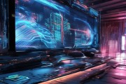 沉浸式未来，3D科技动态桌面壁纸，为你的屏幕注入动态科技感
