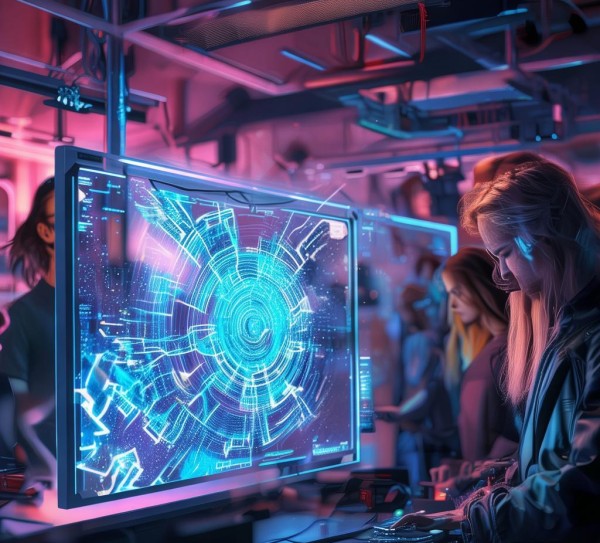 科技动态图片制作指南，如何打造视觉冲击力与美感兼备的科技风作品